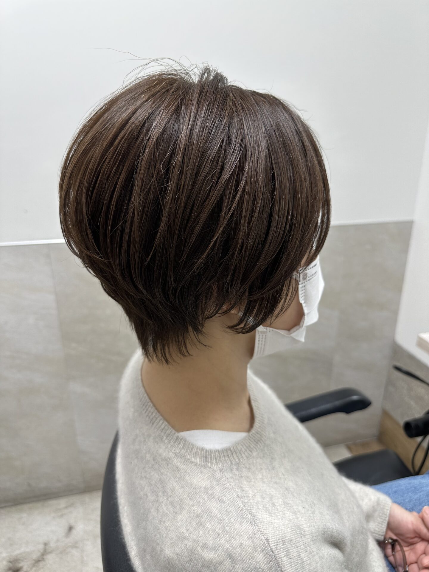 毛先が馴染むショートスタイル｜上田翔太｜GO TODAY SHAiRE SALON福岡天神店