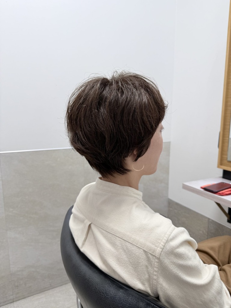 くせ毛ショート｜上田翔太｜GO TODAY SHAiRE SALON福岡天神店