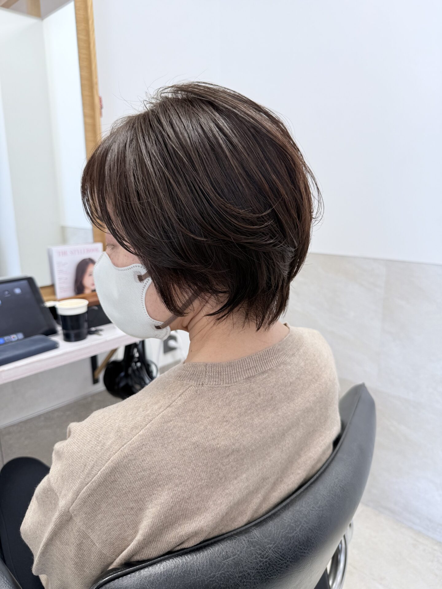 大人美人ショート（2枚目）｜GO TODAY SHAiRE SALON福岡天神店