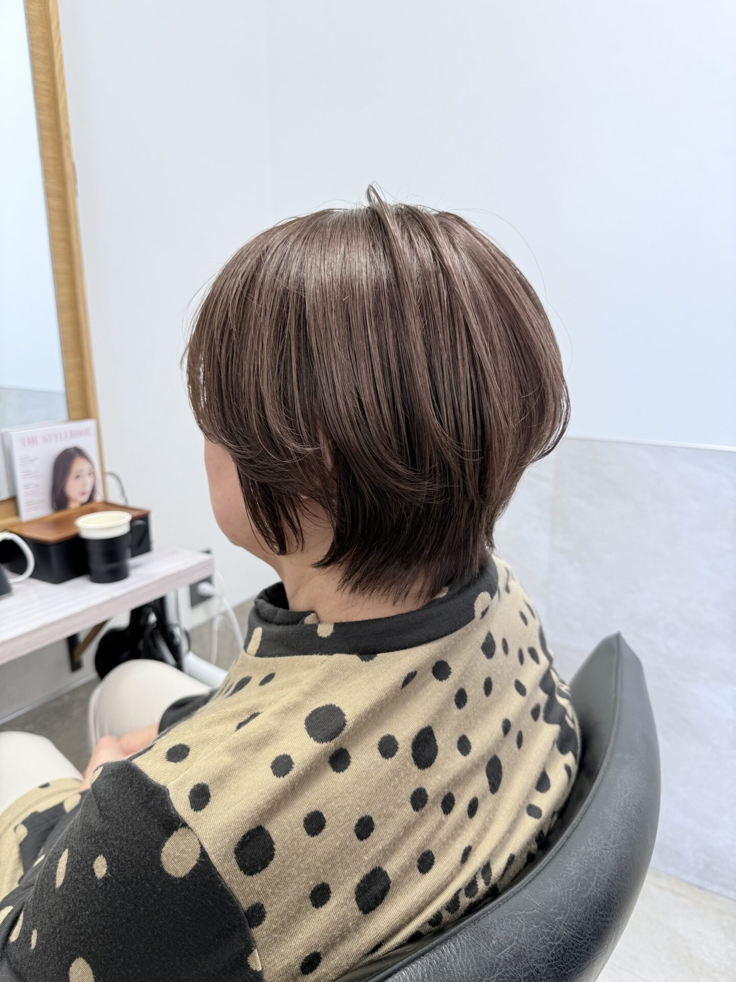 ハイライト大人ショート（2枚目）｜GO TODAY SHAiRE SALON福岡天神店