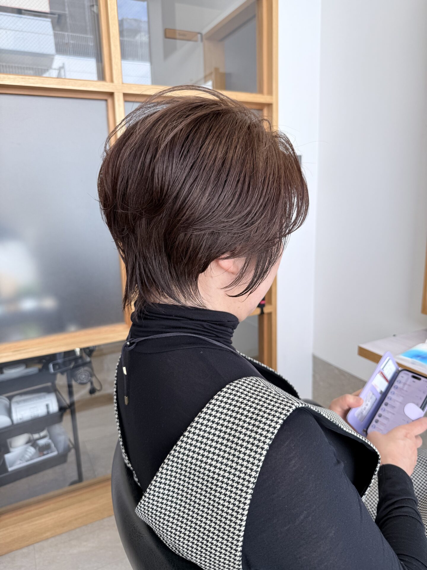 大人ショートヘア（1枚目）｜GO TODAY SHAiRE SALON福岡天神店