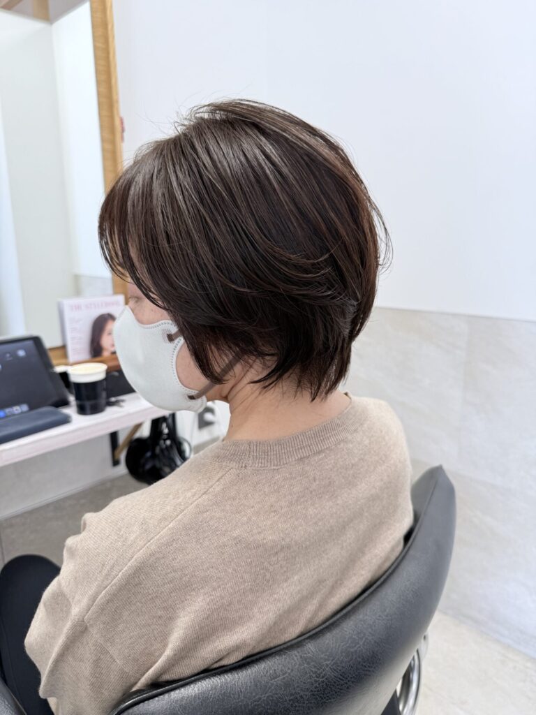 福岡県 hairlancerのヘアスタイル：大人美人ショート