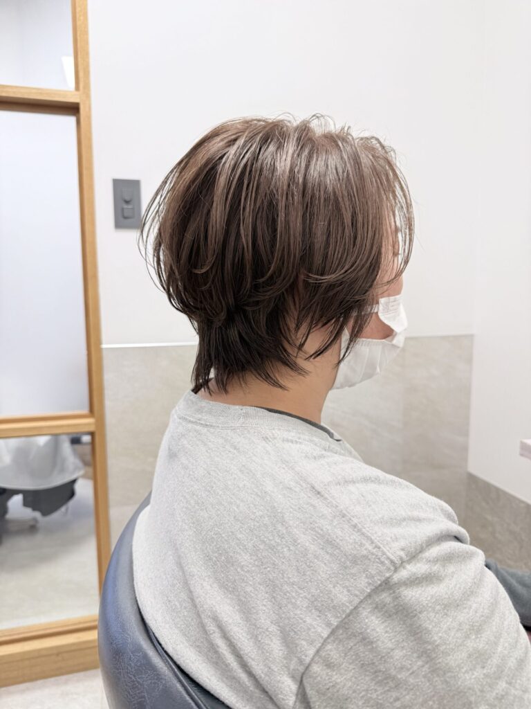 福岡県 hairlancerのヘアスタイル：ショートカット