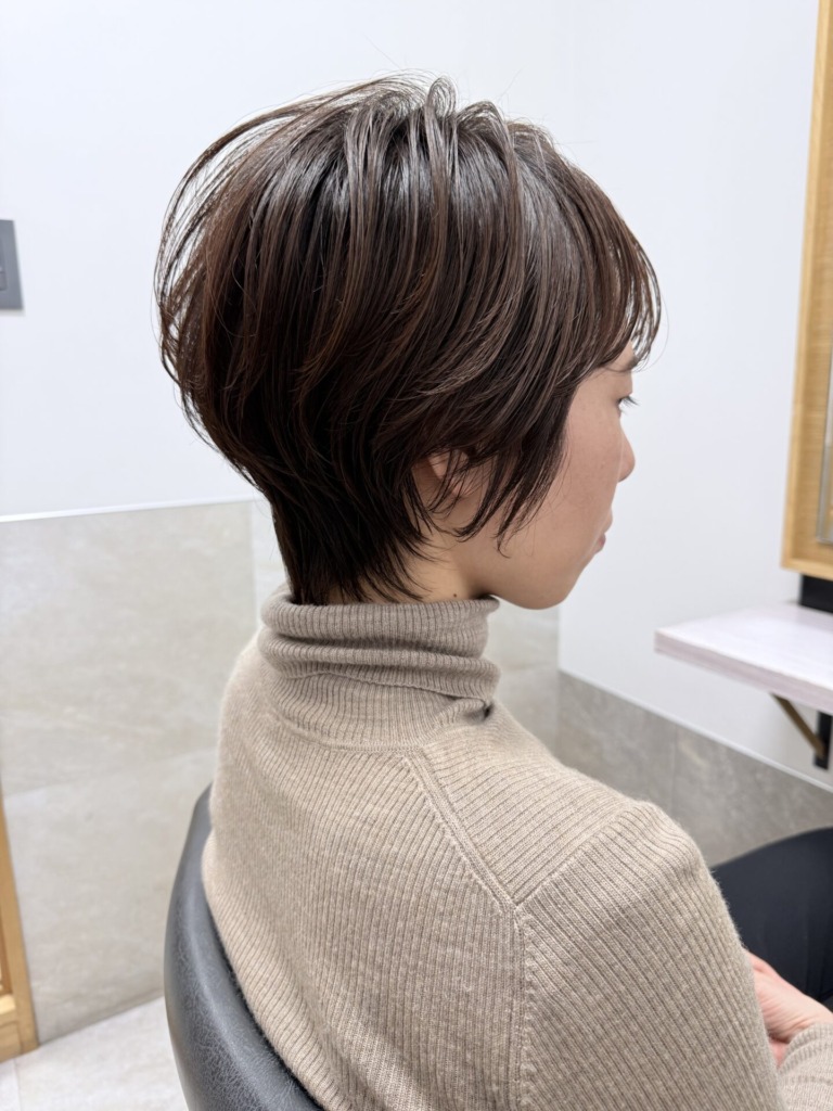 福岡県 hairlancerのヘアスタイル：ショートヘア