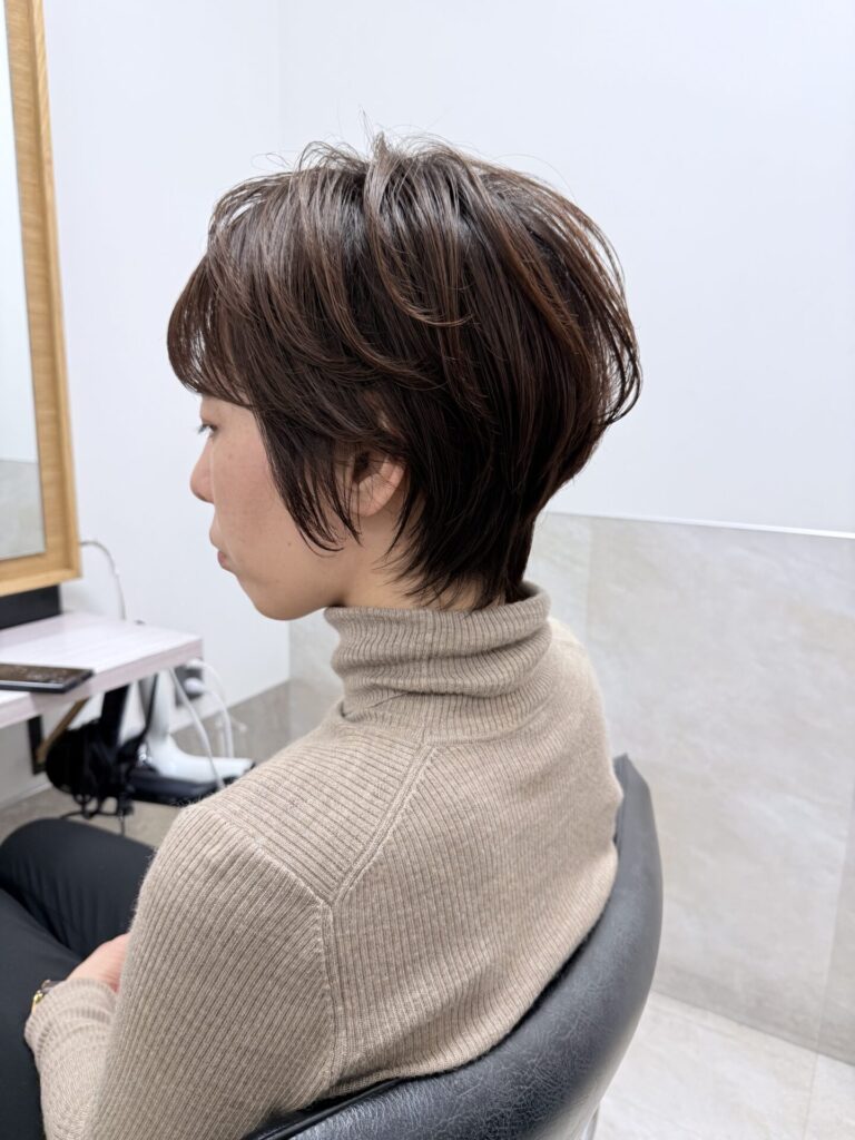 福岡県 hairlancerのヘアスタイル：ショートヘア