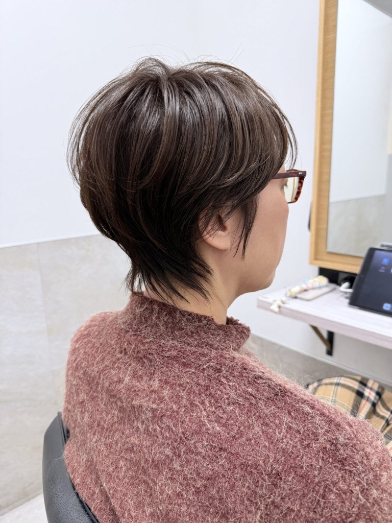 福岡県 hairlancerのヘアスタイル：ベリーショート