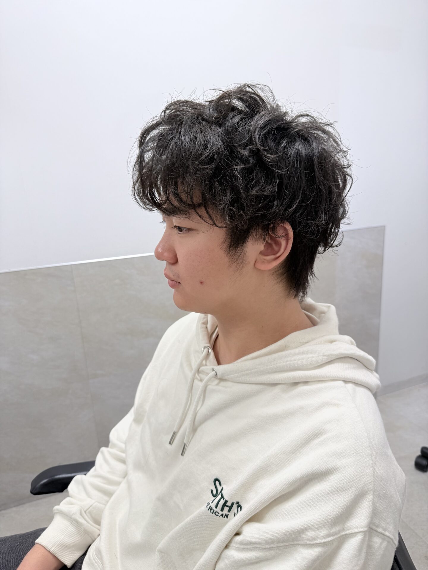 メンズカット＋パーマ（3枚目）｜GO TODAY SHAiRE SALON福岡天神店